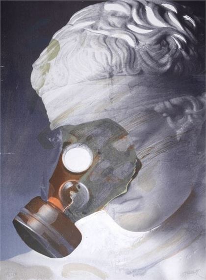 Composition by Wolf Vostell, 1992