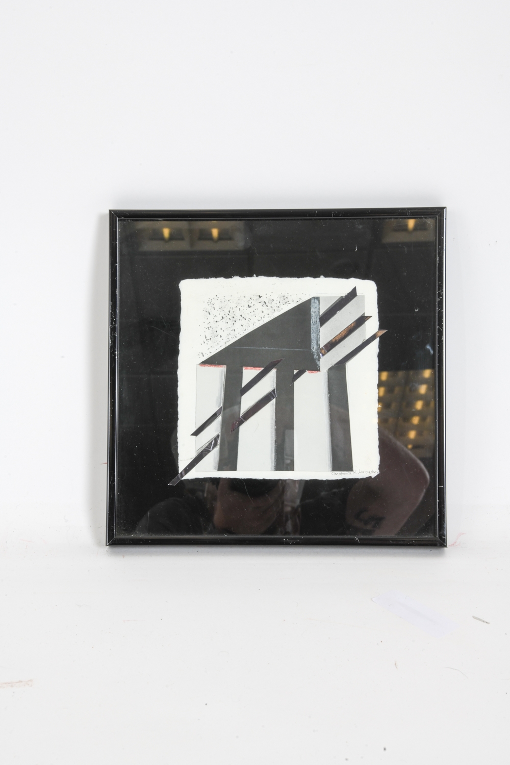 Artwork by Constance K. Livingston, Four abstract works, Made of mixed media