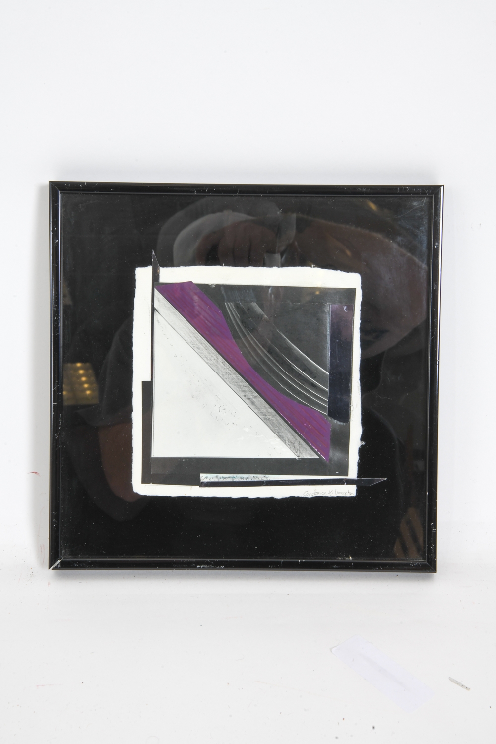 Artwork by Constance K. Livingston, Four abstract works, Made of mixed media