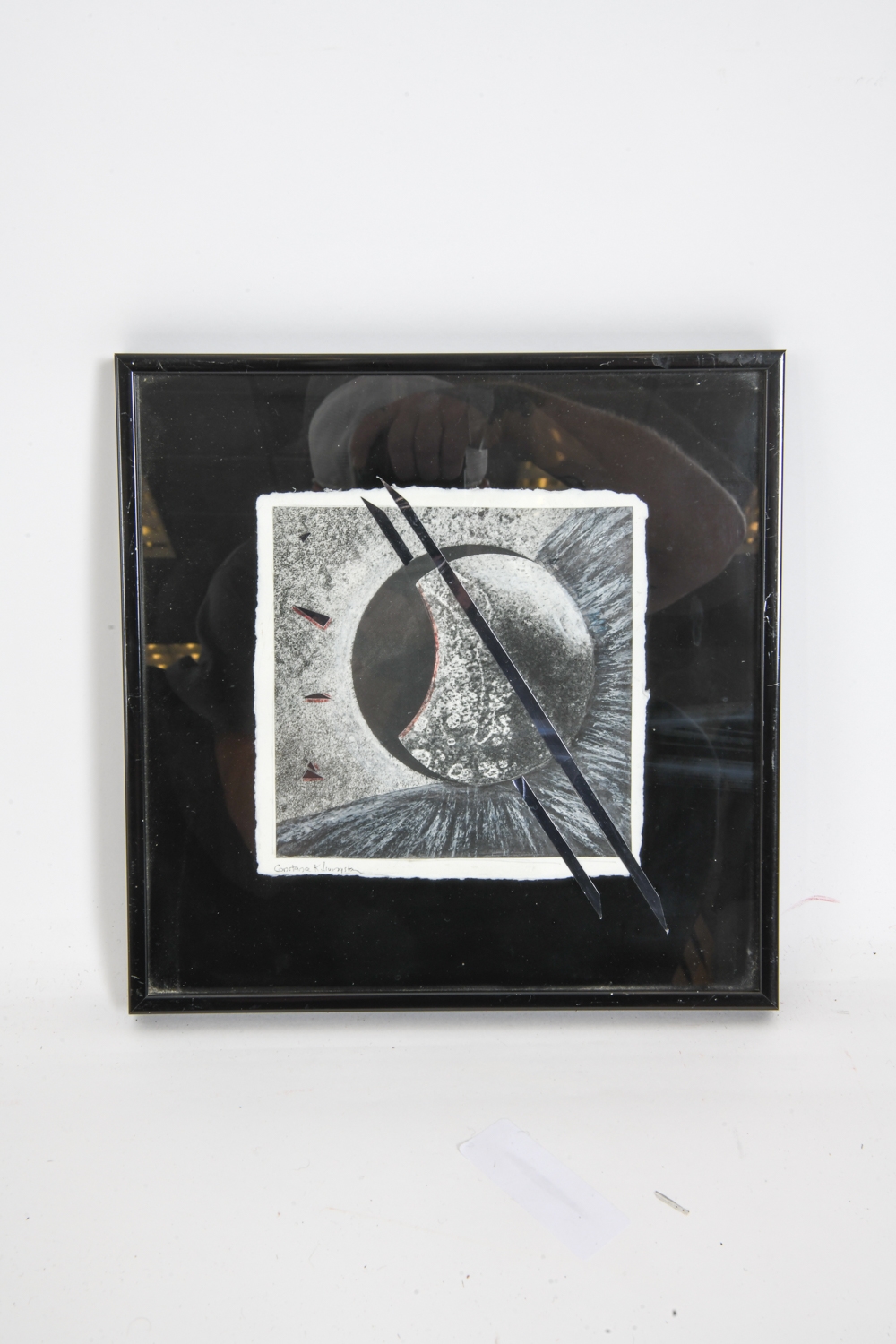 Artwork by Constance K. Livingston, Four abstract works, Made of mixed media