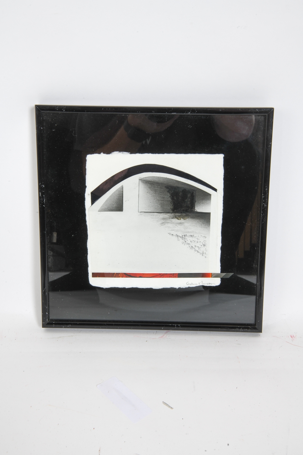 Artwork by Constance K. Livingston, Four abstract works, Made of mixed media