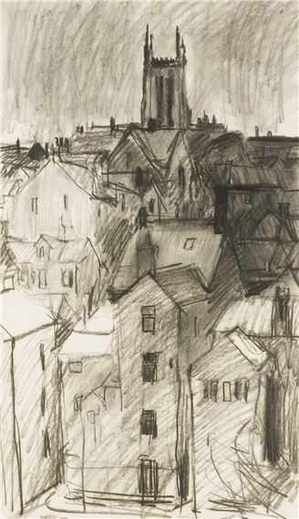 buildings with a large cathedral at the centre - Jack Shore