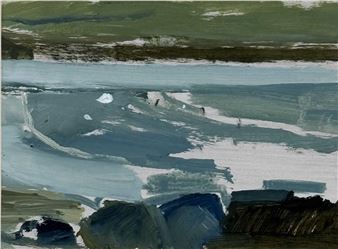 View Across the Surf, Porthmeor - Lucie Bray