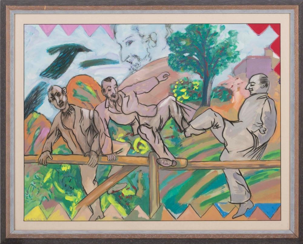 Artwork by Louis Darocha, S/ tÃ­tulo, Made of mixed media on paper