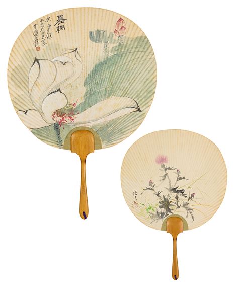 LOTUS by Zhang Daqian, 1953