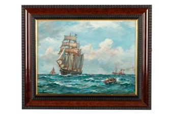 The Schooner - Bernard Finegan Gribble