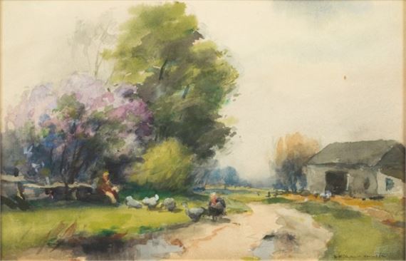 William St. Thomas Smith | Barnyard Fowl | MutualArt