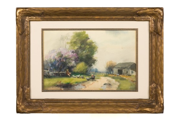 William St. Thomas Smith | Barnyard Fowl | MutualArt