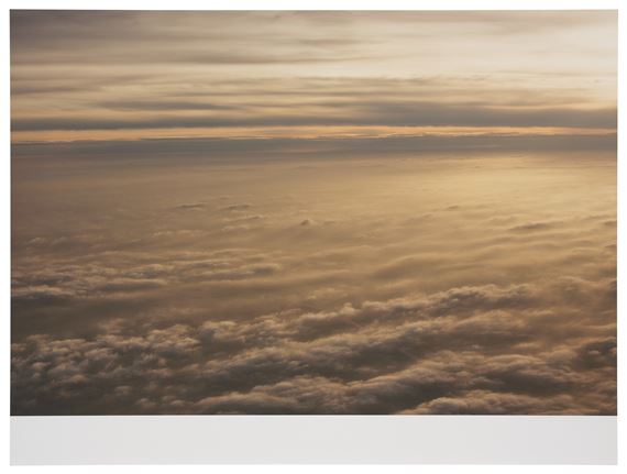 Thin cloud cover by Wolfgang Tillmans, 2014, printed 2014