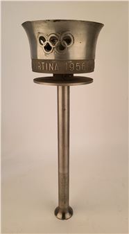 Torch of the VII Winter Olympic Games held in Cortina in 1956 - Ralph Lavers