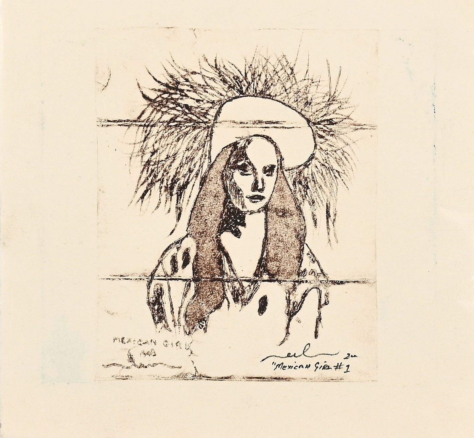 Neil McLean | Mexican Girl #1 (20) | MutualArt