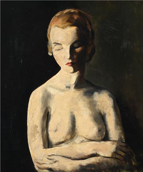 NUDE WITH EYES CLOSED - Jacob Kramer