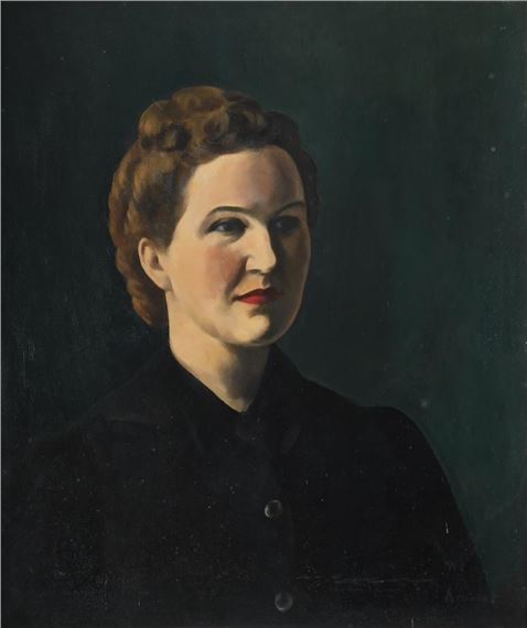 PORTRAIT OF A LADY - Jacob Kramer