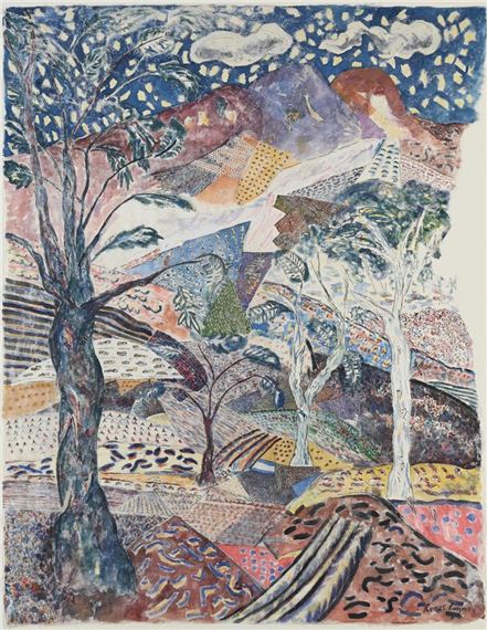 TREES IN A MOUNTAIN LANDSCAPE - Renos Loizou