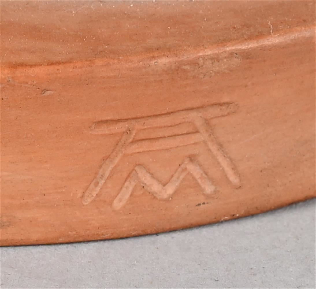 Artwork by Arno Malinowski, STANDING WOMAN, Made of Terracotta