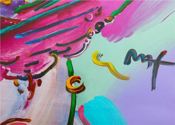 Peter Max | Peace 2000: I Love the World | MutualArt