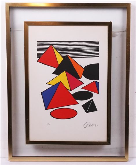 Alexander Calder | Pyramids And Circles | MutualArt