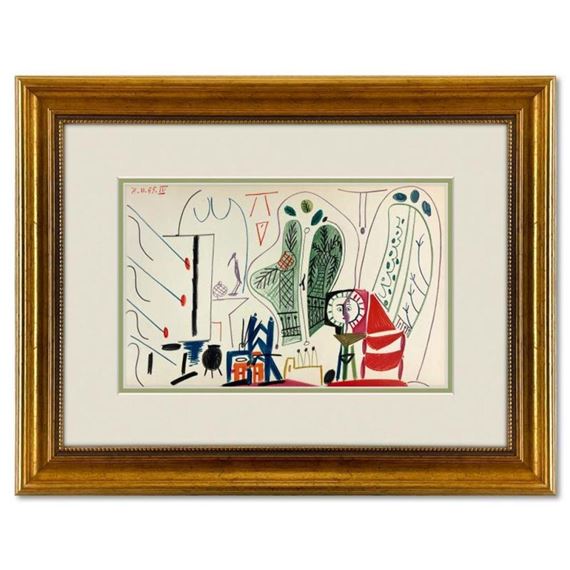 Pablo Picasso 【Le Goût du Bonheur 21】 Pablo Picasso lithograph 