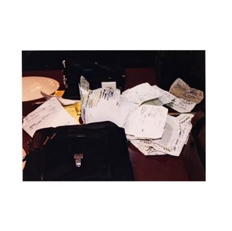 Richard Lewis Notes NYC 2011 - Bob Gruen