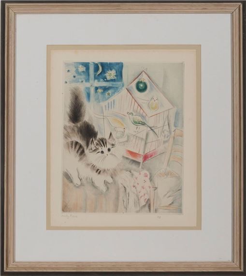 La cage et le chat by Mily Possoz