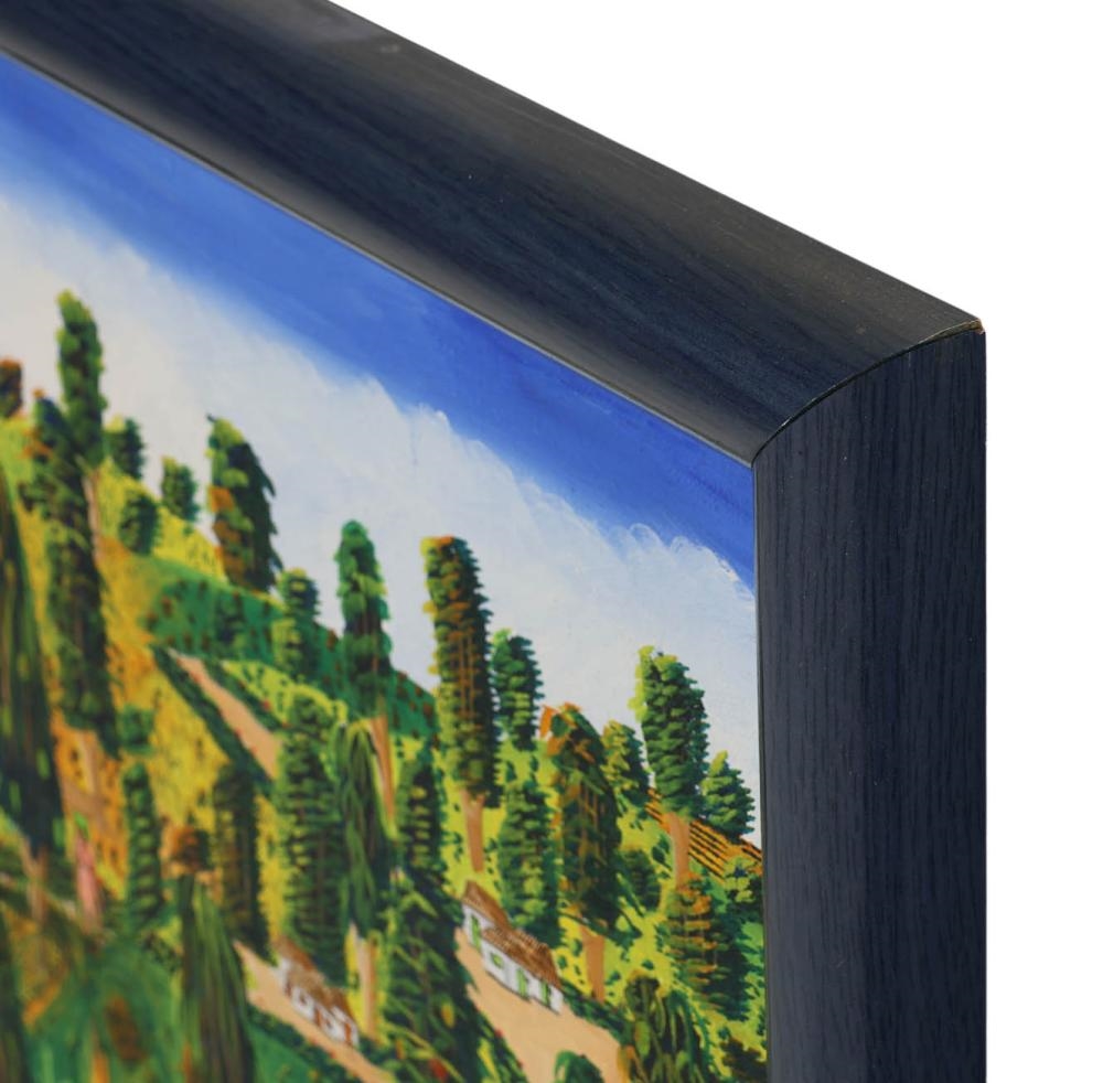 Artwork by J. Felder Dubique, Haitian diptych painting on canvas, Made of Haitian Diptych Painting On Canvas