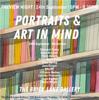 Portraits - Art In Mind - The Brick Lane Gallery (Brick Lane)