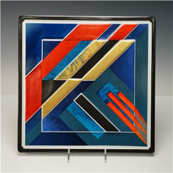 Centennial Year Porcelain Plate - Otto Herbert Hajek