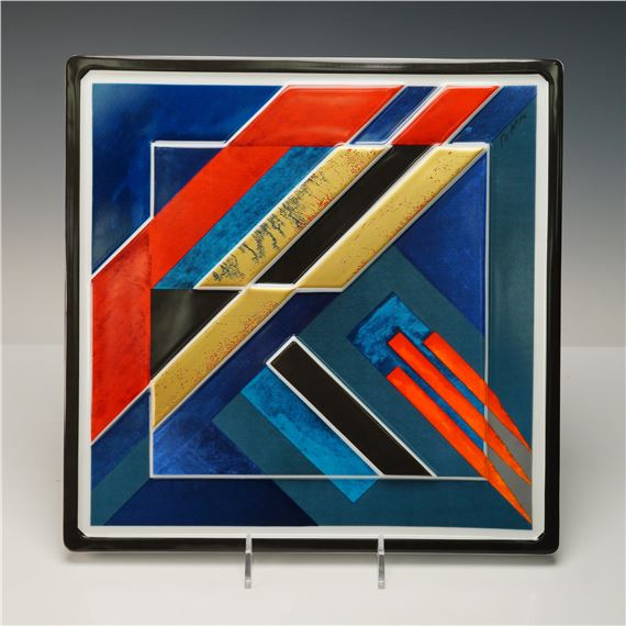 Centennial Year Porcelain Plate - Otto Herbert Hajek