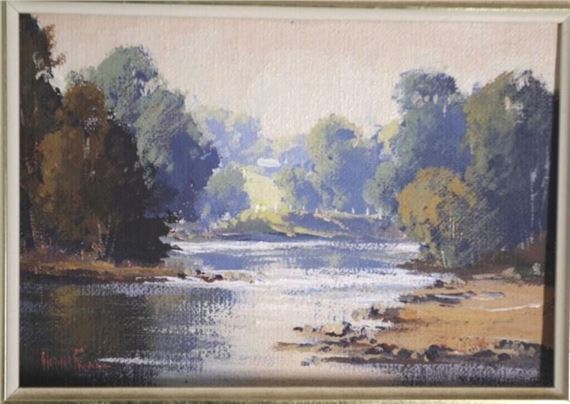 Misty River by Werner Filipich