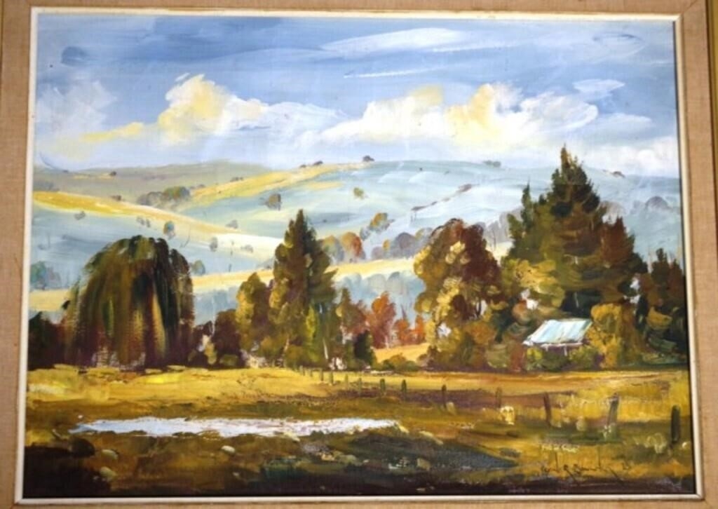 Artwork by Kevin Boucher, Braidwood, Made of Oil On Canvas