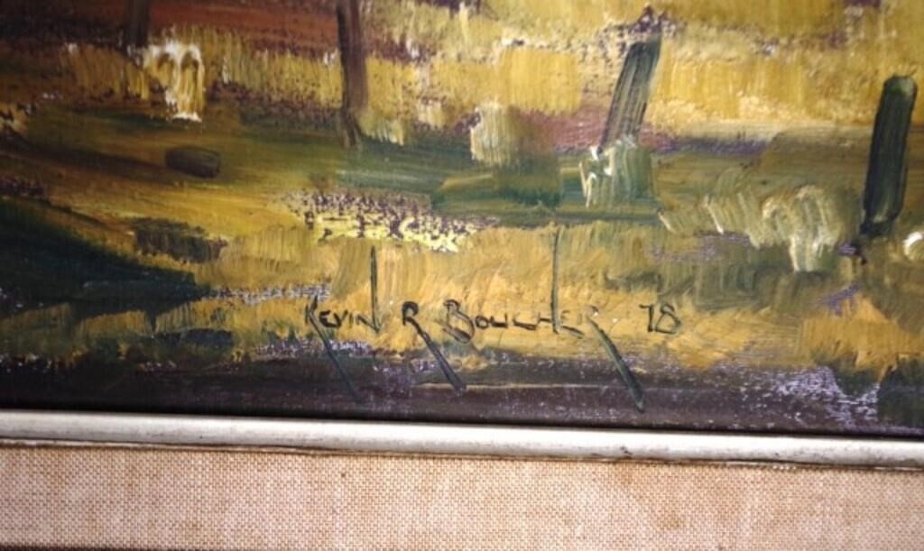 Artwork by Kevin Boucher, Braidwood, Made of Oil On Canvas