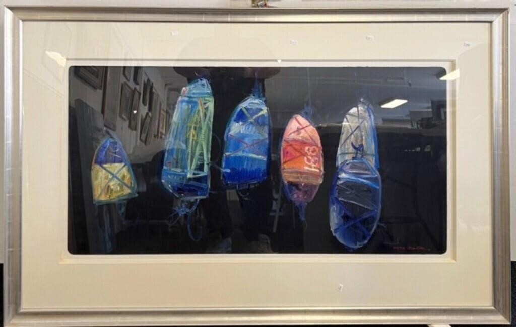 Artwork by Dennis Baker, Untitled, Made of Oil On Board