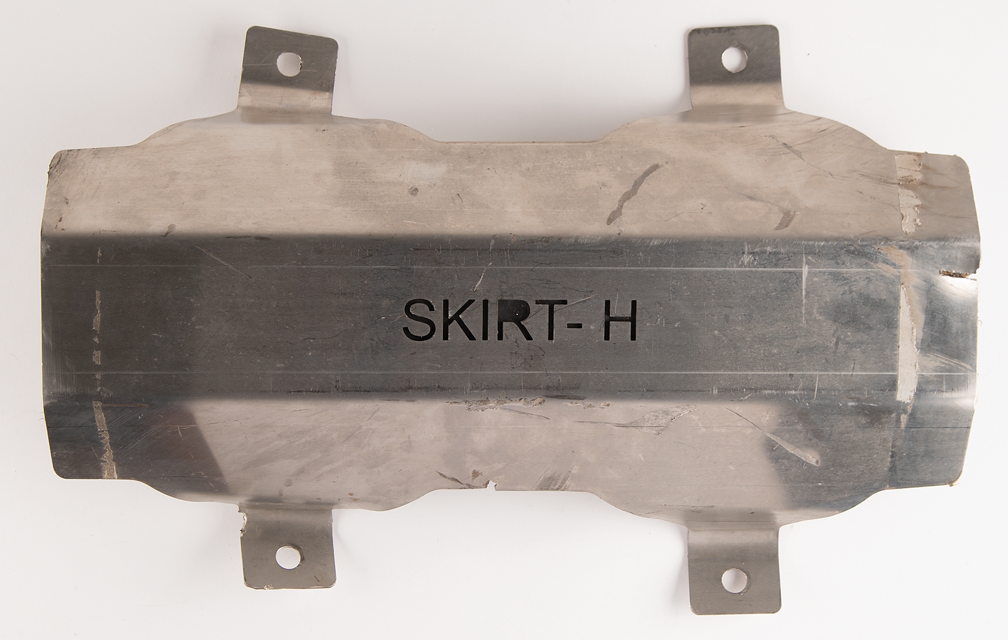 Artwork by Elon Musk, SpaceX Starship SN8 Flown 'SKIRT-H' Panel, Made of Metal
