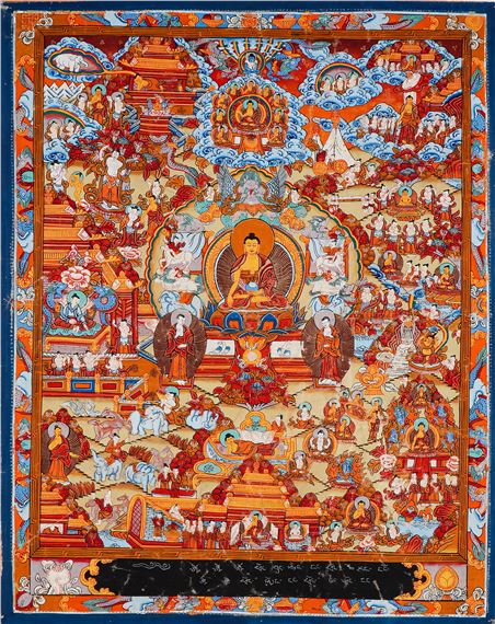 Tibetan School, 19th Century | The Life of Buddha (19th Century ...