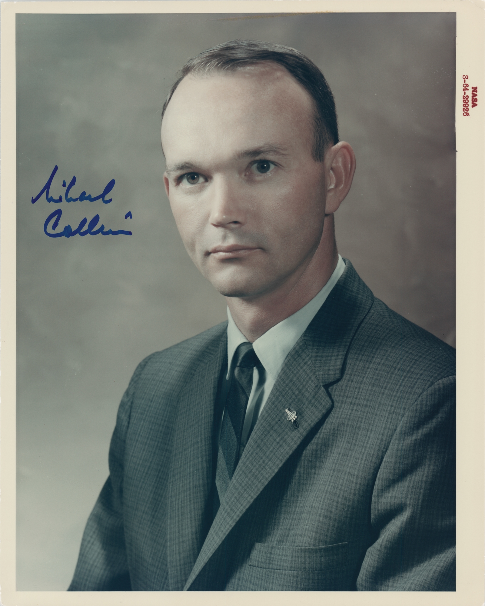 Michael Collins | Michael Collins Signed Photograph | MutualArt