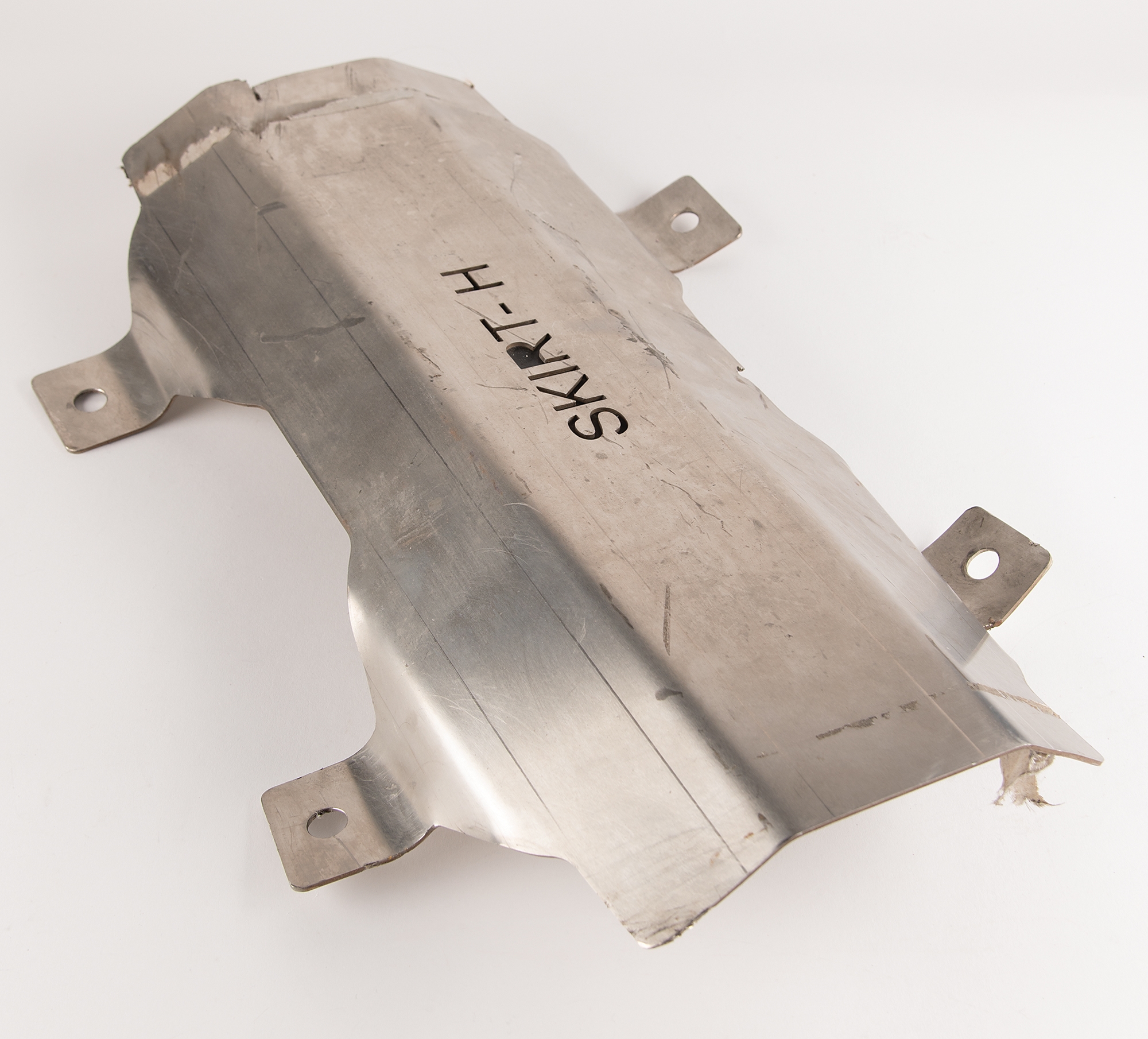 Artwork by Elon Musk, SpaceX Starship SN8 Flown 'SKIRT-H' Panel, Made of Metal