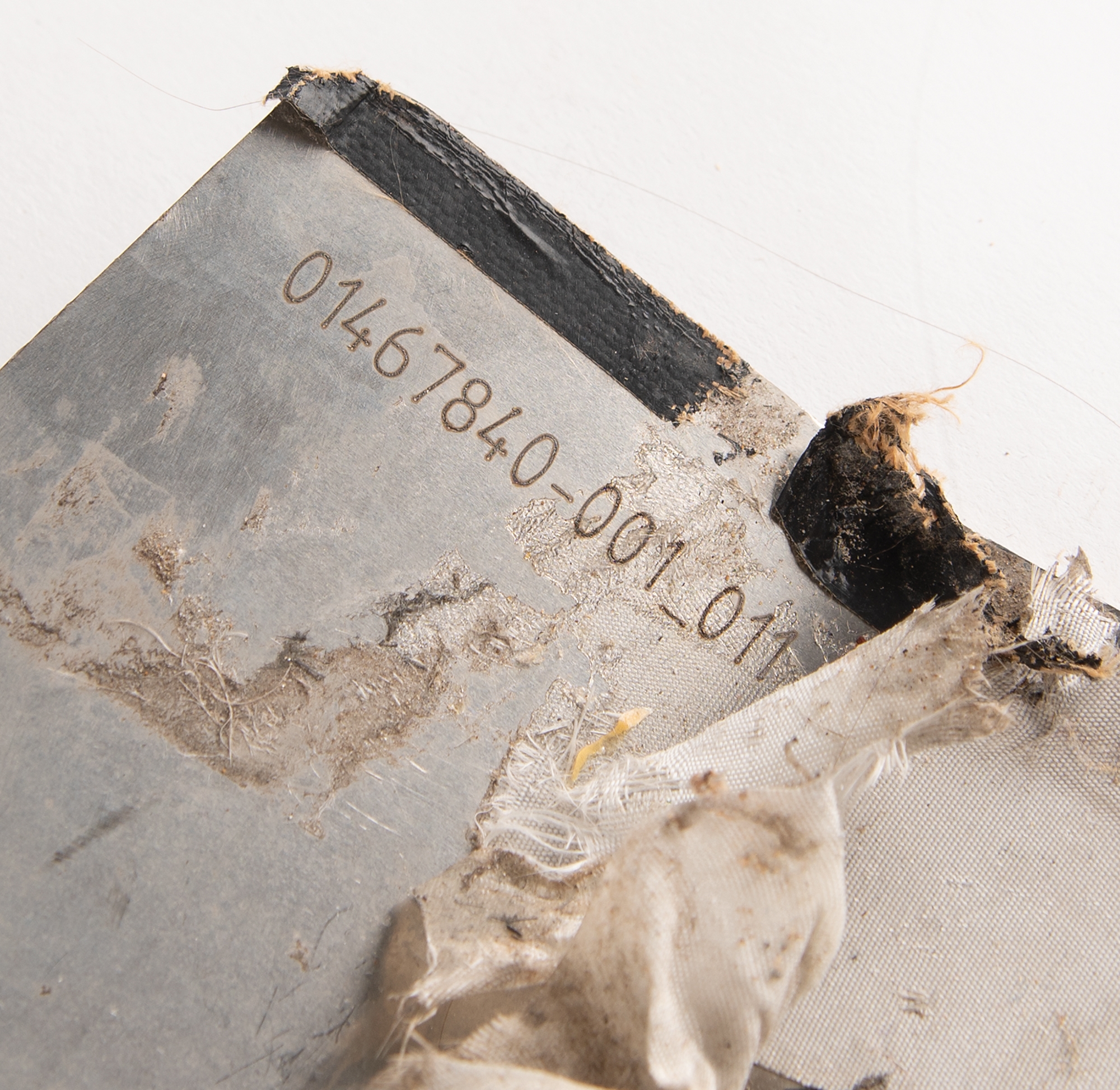 Artwork by Elon Musk, SpaceX Starship SN8 Flown 'SKIRT-H' Panel, Made of Metal