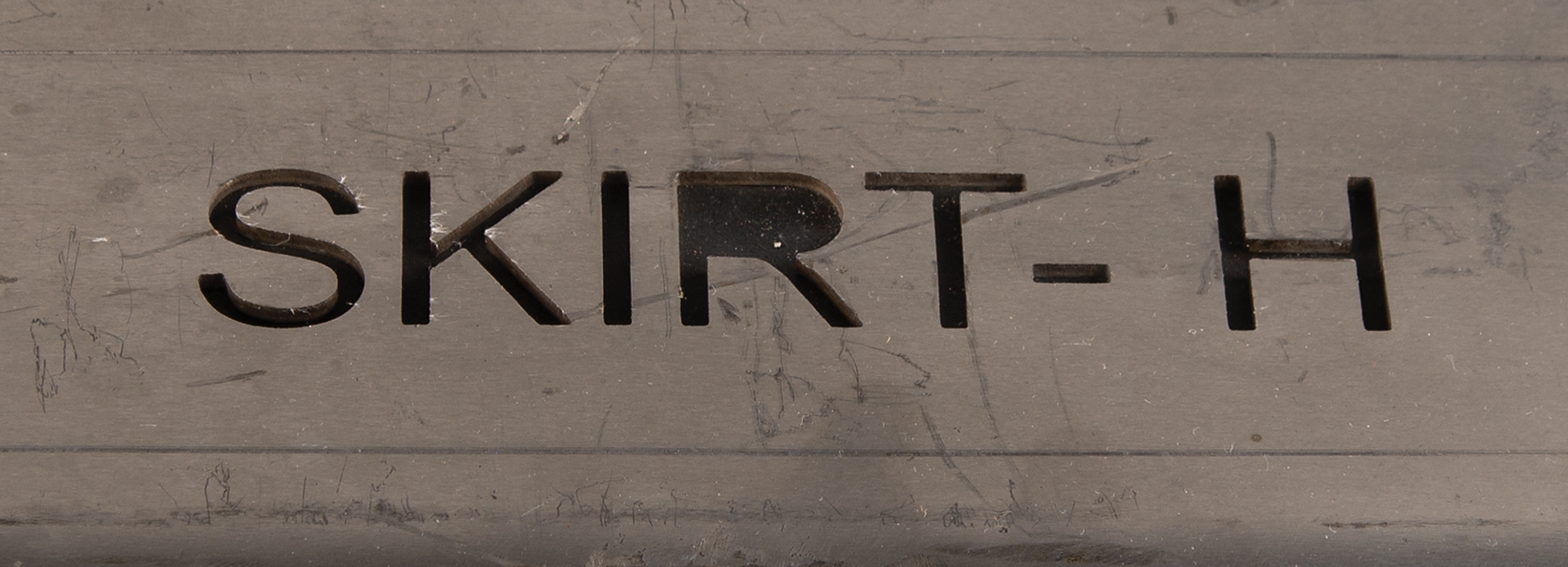 Artwork by Elon Musk, SpaceX Starship SN8 Flown 'SKIRT-H' Panel, Made of Metal