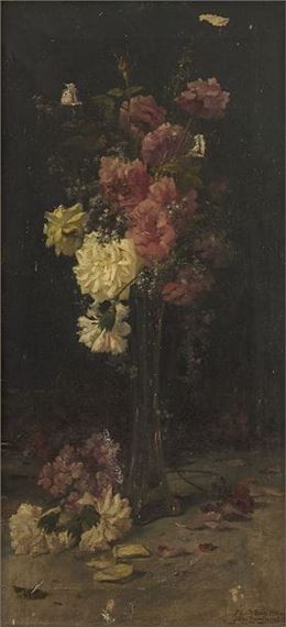 Bouquet de fleurs by Blas Benlliure Gil, 5-1913