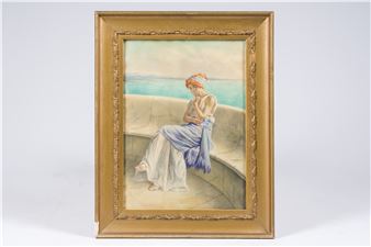 Resting Lady - Willem Geets