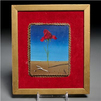 Stem rose in Surreal landscape - Jorge Noceda Sánchez