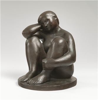 Sitting woman - George Grard