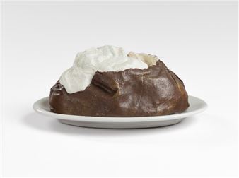 Baked potato with butter - Claes Oldenburg