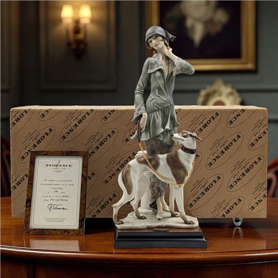 Lady With Dog - Elegance