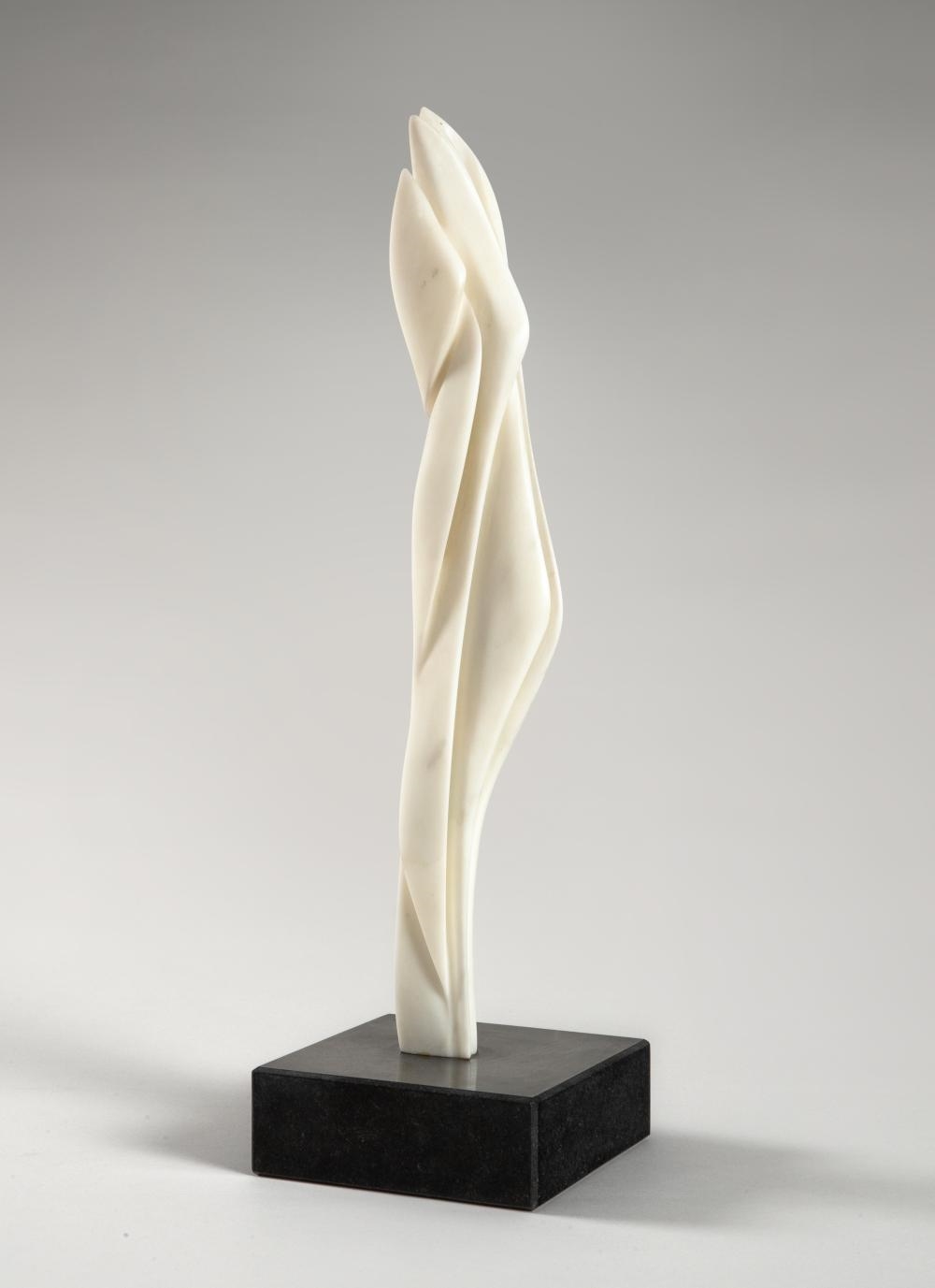 Artwork by Pablo Atchugarry, Senza titolo, Made of White Carrara Marble
