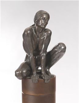 Natascha I sitting - Irénée Duriez