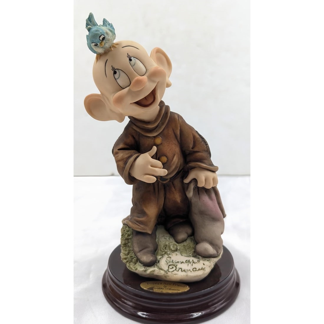 Artwork by Giuseppe Armani, Dopey's New Friend, Made of Figurine