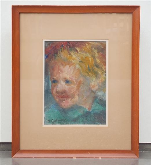 Portrait Of A Child - Nahum Gutman
