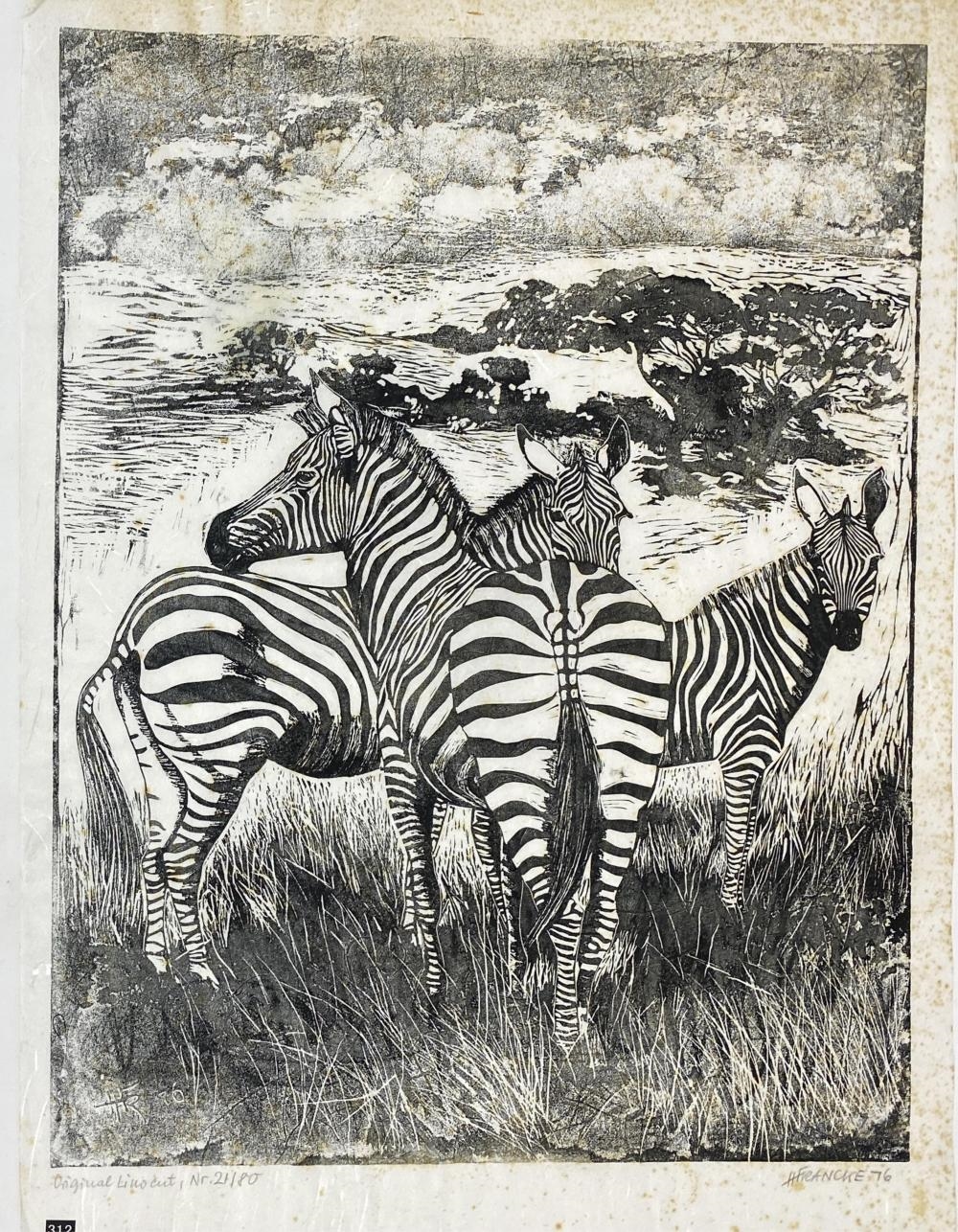 H. Francke | Zebra (1976) | MutualArt