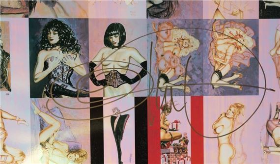 Olivia DeBerardinis | Art Nude Pin-Up Trading Cards Uncut Sheet Signed ...